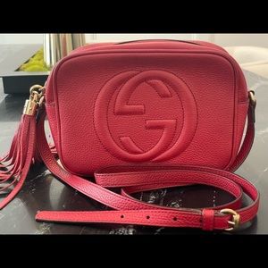 Gucci Soho Disco Bag in Red